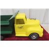 Image 7 : All American Toy Co. Dump Truck, Pressed Steel, 1950s, 20" Long, Restored
