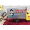 Image 3 : Tonka Morrell Meats Delivery Truck, 1956, Pressed Steel, 15", Professionally Restored