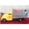 Image 5 : Tonka Morrell Meats Delivery Truck, 1956, Pressed Steel, 15", Professionally Restored
