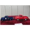 Image 1 : 2 Die Cast Trucks, 1/18 Scale: 1956 Ford Pickup and 1953 Chevrolet Pickup