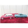 Image 1 : 2 Die Cast Cars, 1/18 Scale: 1962 Chevrolet Bel Air and 1955 Chevrolet Nomad