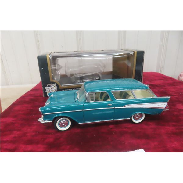 Road Tough 1957 Chevrolet Nomad, 1/18 Scale Die Cast, In Box