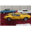 Image 4 : 3 x 1/18 Scale Die Cast Cars: 1967 Chevrolet Chevelle, 1969 Chevrolet, and Ford GT