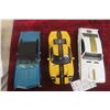 Image 6 : 3 x 1/18 Scale Die Cast Cars: 1967 Chevrolet Chevelle, 1969 Chevrolet, and Ford GT