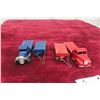Image 4 : Dinky Toy Tractor and Trailer No. 422 Fordson and No. 256 Trailer, 1950s, 1/43