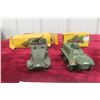 Image 4 : 2 Dinky Military Models, 1/43 Scale, In Boxes: No. 822 Half-Track M3 and No. 676 APC