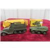 Image 5 : 2 Dinky Military Models, 1/43 Scale, In Boxes: No. 822 Half-Track M3 and No. 676 APC