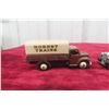 Image 3 : 2 Dinky Trucks, 1/43 Scale: No. 25B Covered Wagon (1935–1941) and Dodge Covered Wagon