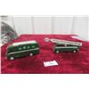 Image 1 : 2 Dinky Supertoy Models, 1/43 Scale: No. 969 TV Retaining Mast Vehicle and TV Mobile Control Unit