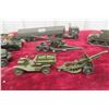 Image 6 : 10 Military Vehicles, Various Brands Including Solido, Matchbox, and Yesteryears 1/43 Scale