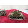 Image 8 : 10 Military Vehicles, Various Brands Including Solido, Matchbox, and Yesteryears 1/43 Scale