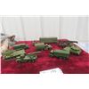 Image 1 : 8 Military Dinky Supertoy Truck and Tanks 1/43 Scale