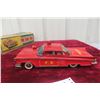 Image 2 : T.N. Japan Tin Friction Fire Chief Car, 1950s Buick, With Box