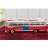 Image 4 : Airport Limousine Tin Friction Bus, 14" Long, China MF-910 (1960s–1970s), With Box
