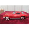 Image 2 : Ichida Battery-Driven Tin Corvette Stingray, 12", 1963, With Box