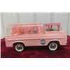 Image 1 : Ny-Lint No. 6200 Ford Econoline Kennel Pressed Steel Truck, 1960s, 11", w/ Dogs