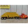 Image 7 : Tonka State Highway Department Belly Dump Trailer and Truck, Pressed Steel, 1960s, 28"