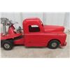 Image 2 : Structo SFD Ladder Fire Truck, 1950s, Pressed Steel, 33"