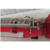 Image 6 : Structo SFD Ladder Fire Truck, 1950s, Pressed Steel, 33"