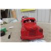 Image 7 : Structo SFD Ladder Fire Truck, 1950s, Pressed Steel, 33"
