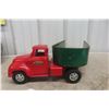 Image 5 : Tonka Semi Truck and Steel Crane Trailer 1950s Pressed Steel 23"