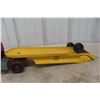 Image 3 : Lincoln Auto Transport Truck and Trailer Pressed Steel 1940s–1950s 23" Restored - Have Trailer Axle