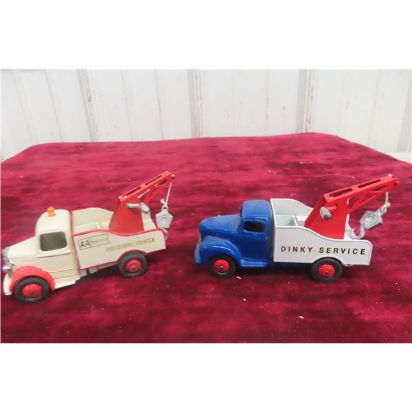 2 Dinky Tow Trucks 1/43 Bedford 13A 1950 and 25X or 430 1949–54 Commer Breakdown Lorry