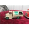 Image 3 : Dinky Truck 1/43 915 Flat Deck Trailer 1933 and 250 Bedford Refuse Wagon 1954–64