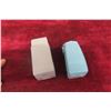 Image 8 : 2 Dinky 1/43 465 Morris Van 1957–59 and 30V Electric Dairy Van 1949