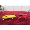 Image 1 : 2 Dinky 1/43 260 Royal Mail Morris 1955–61 and Gardeners Van Lorry