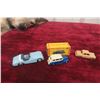 Image 1 : 3 Dinky Cars 1/43 105 Triumph 1/76 067 Austin Taxi and 1/76 061 Ford Prefect