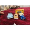 Image 6 : 3 Dinky Cars 1/43 105 Triumph 1/76 067 Austin Taxi and 1/76 061 Ford Prefect