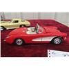 Image 7 : 4 1/18 Scale Die Cast Cars 62 Corvette Shelby Cobra 57 Chevy Corvette and 67 Corvette Stingray