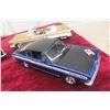 Image 3 : 3 1/18 Scale Die-Cast Cars: 1958 Bonneville, 1969 Plymouth Barracuda, 1956 Chevy Bel Air