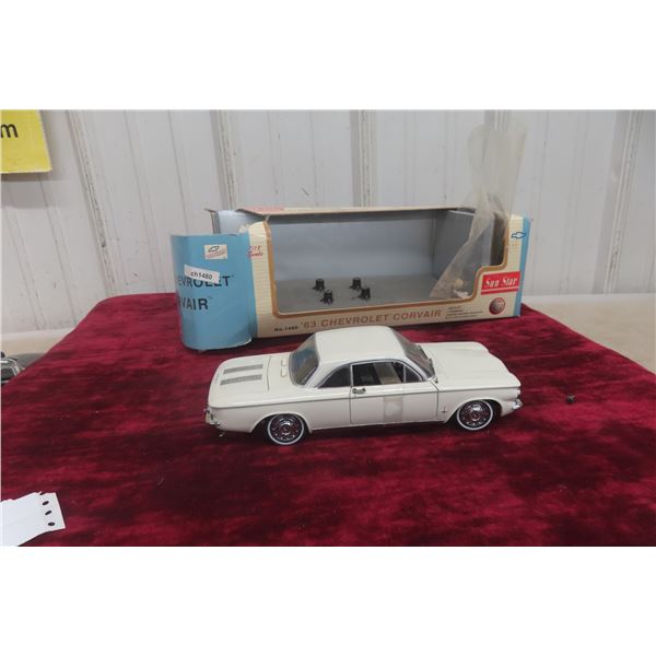 Sun Star 1/18 Scale Die-Cast 1963 Chevy Corvair with Box