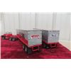 Image 9 : 2 First Gear 1/34 Scale Die-Cast Semi Truck and Trailer: Yale Transport and Werner Transport