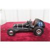 Image 1 : Ray Cox Thimble Drome Champion Tether Race Car, Aluminum Body, 1930s–40s, 9 1/2" Long