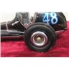 Image 2 : Ray Cox Thimble Drome Champion Tether Race Car, Aluminum Body, 1930s–40s, 9 1/2" Long