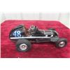 Image 7 : Ray Cox Thimble Drome Champion Tether Race Car, Aluminum Body, 1930s–40s, 9 1/2" Long