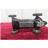 Image 7 : Ray Cox Thimble Drome Champion Tether Race Car, Aluminum Body, 1930s–40s, 9 1/2" Long