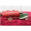 Image 3 : Tri-ang Minic Wind-Up Tin Shell Tanker Truck, 1940s, 6" Long
