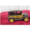 Image 6 : A. C. Williams Cast Rocket, 1920s, 4" and Arcade Cast 1920s Taxi Cab, 5"