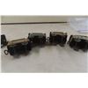 Image 10 : Tin Lithographed Penny Toy Train Set, 1910s–20s, 5 Pieces, 9 1/2" Overall Length