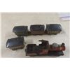 Image 8 : Tin Lithographed Penny Toy Train Set, 1910s–20s, 5 Pieces, 9 1/2" Overall Length