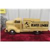 Image 5 : Otaco Minitoy Beaver Lumber Truck, Pressed Steel, 1956, 18" Long