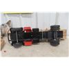 Image 13 : Smith-Miller Mack L Lumber/Log Truck and Trailer, Pressed Steel and Die-Cast, 1940s–50s, 36" Long