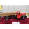 Image 8 : Smith-Miller Mack L Lumber/Log Truck and Trailer, Pressed Steel and Die-Cast, 1940s–50s, 36" Long