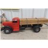 Image 9 : Smith-Miller Mack L Lumber/Log Truck and Trailer, Pressed Steel and Die-Cast, 1940s–50s, 36" Long