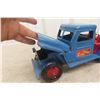 Image 11 : Marx Pressed Steel Willy's Service Delivery Pickup, 1940s–50s, 13" Long