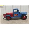 Image 1 : Marx Pressed Steel Willy's Service Delivery Pickup, 1940s–50s, 13" Long